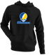 Madonna Stealie Premium Unisex Hoodie — Design: Madonna University — Black