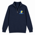 Madonna Stealie Premium Unisex Quarter-Zip — Design: Madonna University — Navy