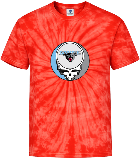 University of Maine Stealie Tie-Dye T-Shirt