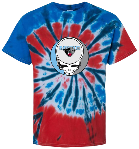 University of Maine Stealie Tie-Dye T-Shirt