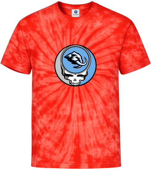 Utah Mammoth Stealie Tie-Dye T-Shirt