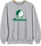 Manhattan Stealie Premium Unisex Crewneck — Design: Manhattan College — Sport Grey