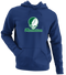Manhattan Stealie Premium Unisex Hoodie — Design: Manhattan College — Navy