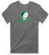 Manhattan Stealie Premium Unisex T-Shirt — Design: Manhattan College — Charcoal