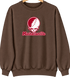 Manhattanville Stealie Premium Unisex Crewneck — Design: Manhattanville College — Brown