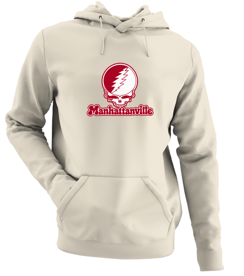 Manhattanville Stealie Premium Unisex Hoodie — Design: Manhattanville College — Sand