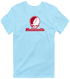 Manhattanville Stealie Premium Unisex T-Shirt — Design: Manhattanville College — Light Blue