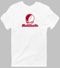 Manhattanville Stealie Premium Unisex T-Shirt — Design: Manhattanville College — White