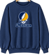 Marian Stealie Premium Unisex Crewneck — Design: Marian University — Navy
