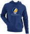 Marian Stealie Premium Unisex Hoodie — Design: Marian University — Navy