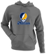 Marian Stealie Premium Unisex Hoodie — Design: Marian University — Charcoal