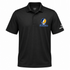 Marian Stealie Premium Unisex Polo — Design: Marian University — Black