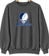 Marietta Stealie Premium Unisex Crewneck — Design: Marietta College — Dark Heather