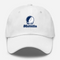 Marietta Stealie Premium Unisex Dad Hat — Design: Marietta College — White