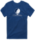 Marietta Stealie Premium Unisex T-Shirt — Design: Marietta College — Navy