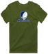 Marietta Stealie Premium Unisex T-Shirt — Design: Marietta College — Military Green