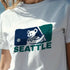Grateful Dead - Seattle Mariners MLB Logo T-Shirt - StealieShop