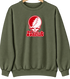 Marist Stealie Premium Unisex Crewneck — Design: Marist University — Military Green