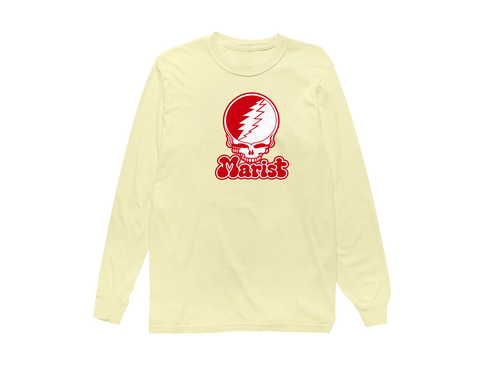 Marist Stealie Premium Unisex Long-Sleeve — Design: Marist University — Butter