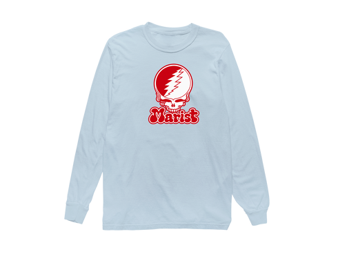 Marist Stealie Premium Unisex Long-Sleeve — Design: Marist University — Chambray