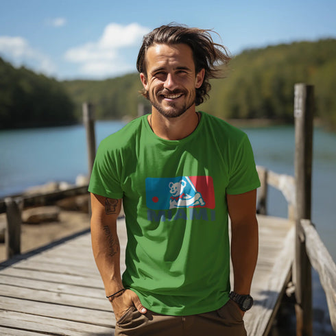 Grateful Dead - Miami Marlins MLB Logo T-Shirt - StealieShop