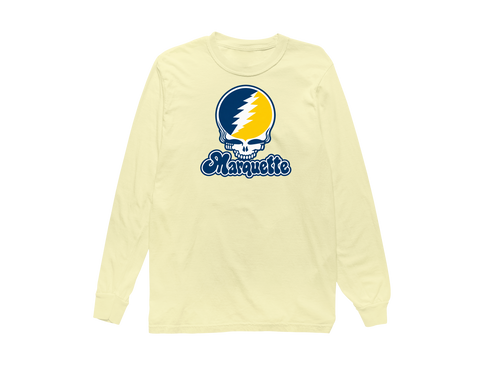 Marquette Stealie Premium Unisex Long-Sleeve — Design: Marquette University — Butter