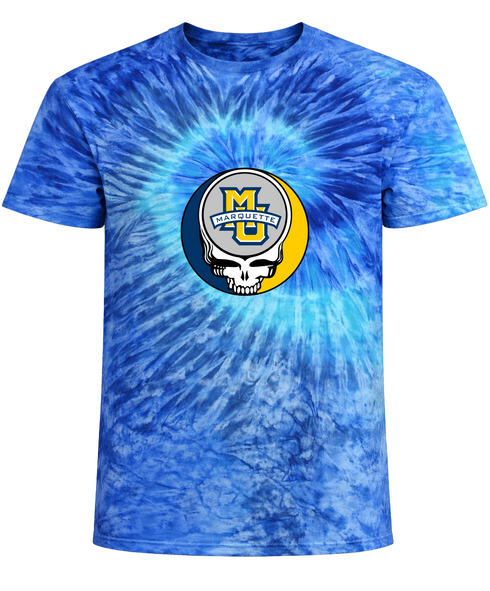 Marquette University Stealie Tie-Dye T-Shirt