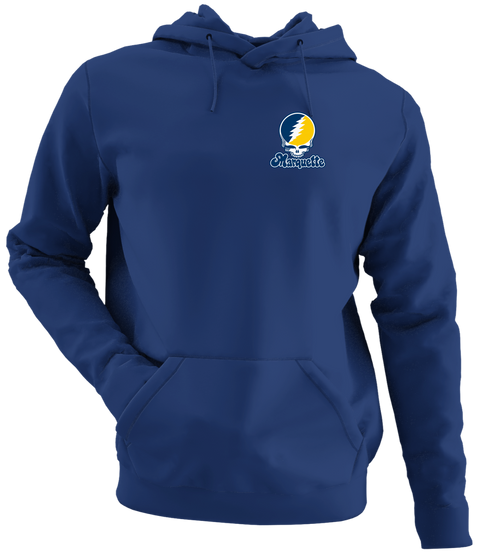 Marquette Stealie Premium Unisex Hoodie — Design: Marquette University — Navy