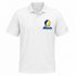 Marquette Stealie Premium Unisex Polo — Design: Marquette University — White