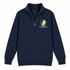 Marquette Stealie Premium Unisex Quarter-Zip — Design: Marquette University — Navy