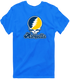 Marquette Stealie Premium Unisex T-Shirt — Design: Marquette University — Royal