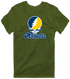 Marquette Stealie Premium Unisex T-Shirt — Design: Marquette University — Military Green