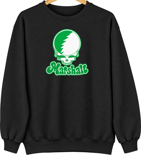 Marshall Stealie Premium Unisex Crewneck — Black
