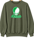 Marshall Stealie Premium Unisex Crewneck — Military Green