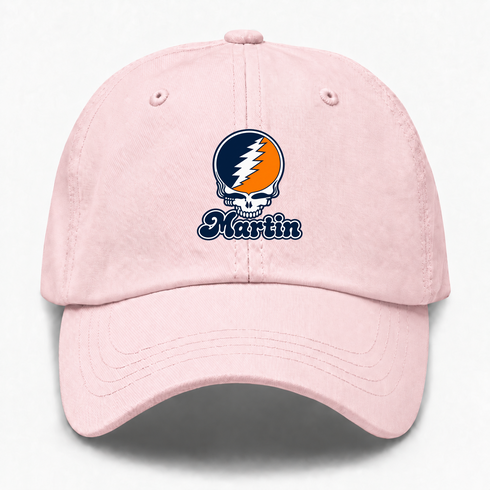 Martin Stealie Premium Unisex Dad Hat — Design: Tennessee at Martin University of — Pink