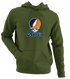 Martin Stealie Premium Unisex Hoodie — Design: Tennessee at Martin University of — Military Green