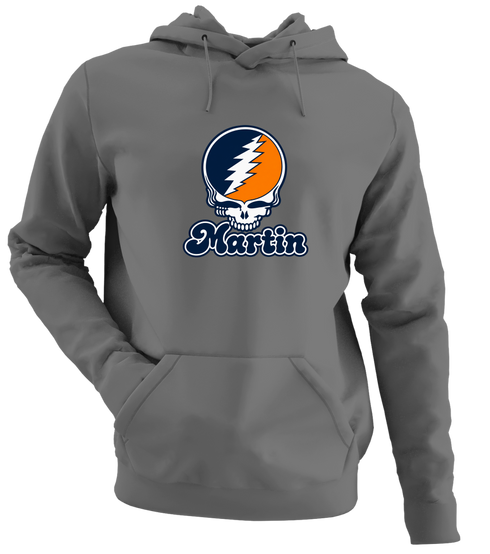 Martin Stealie Premium Unisex Hoodie — Design: Tennessee at Martin University of — Charcoal