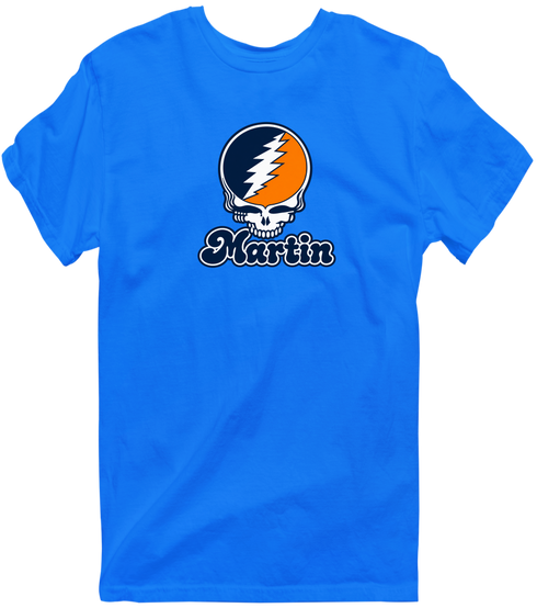 Martin Stealie Premium Unisex T-Shirt — Design: Tennessee at Martin University of — Royal