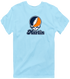 Martin Stealie Premium Unisex T-Shirt — Design: Tennessee at Martin University of — Light Blue