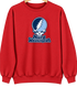 Mary Washington Stealie Premium Unisex Crewneck — Design: Mary Washington University — Red