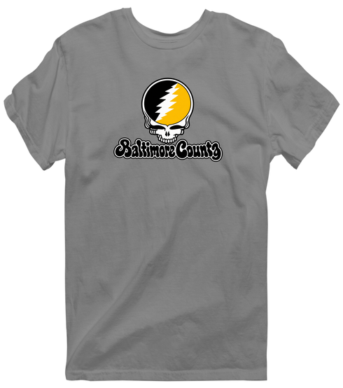 Baltimore County Stealie Premium Unisex T-Shirt — Dark Heather