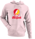 Maryland Stealie Premium Unisex Hoodie — Design: Maryland University of — Light Pink
