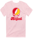 Maryland Stealie Premium Unisex T-Shirt — Design: Maryland University of — Light Pink