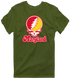 Maryland Stealie Premium Unisex T-Shirt — Design: Maryland University of — Military Green