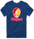 Maryland Stealie Premium Unisex T-Shirt — Design: Maryland University of — Navy