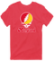 Maryland Stealie Premium Unisex T-Shirt — Design: Maryland University of — Heather Red