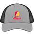 Maryland Stealie Premium Unisex Trucker Cap — Design: Maryland University of — Heather Grey/Black