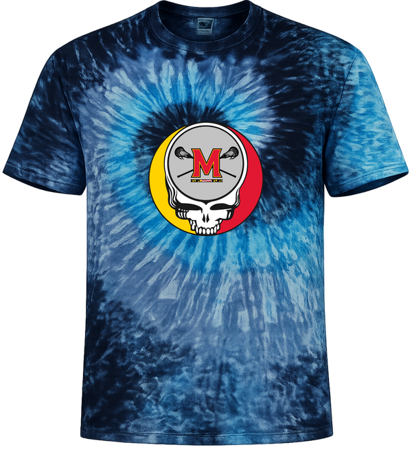 University of Maryland Lacrosse Stealie Tie-Dye T-Shirt