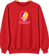 Maryland Stealie Premium Unisex Crewneck — Design: Maryland University of — Red