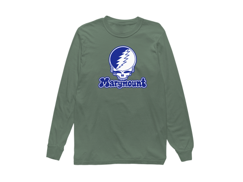 Marymount Stealie Premium Unisex Long-Sleeve — Design: Marymount (Lax) — Light Green